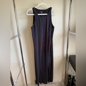 Eileen Fisher Charcoal Maxi Dress
